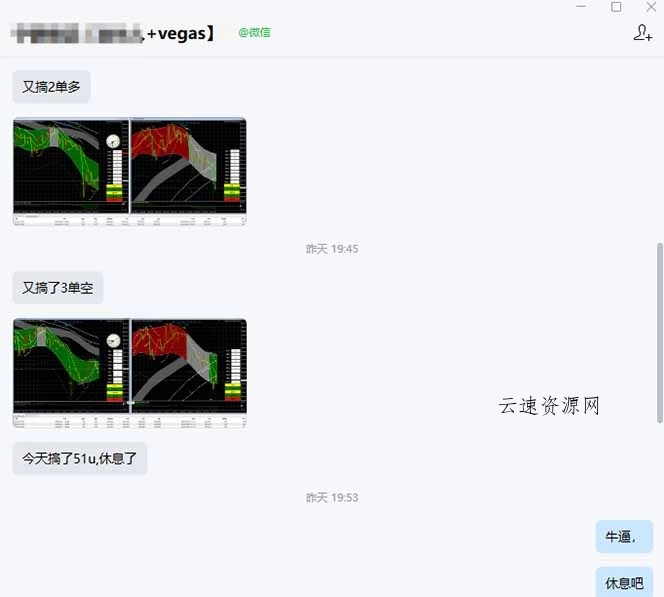海外美金操盘手技术，Vegas交易技术+聪明软件，日赚50-1000U，长期稳定，小白轻松上手。源码网-手游源码|端游源码|小程序源码|网站模板资源免费分享下载 - 云速资源网多元化资源共享平台