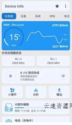 Device Info 设备信息 v3.4.1.2高级版源码网-手游源码|端游源码|小程序源码|网站模板资源免费分享下载 - 云速资源网多元化资源共享平台