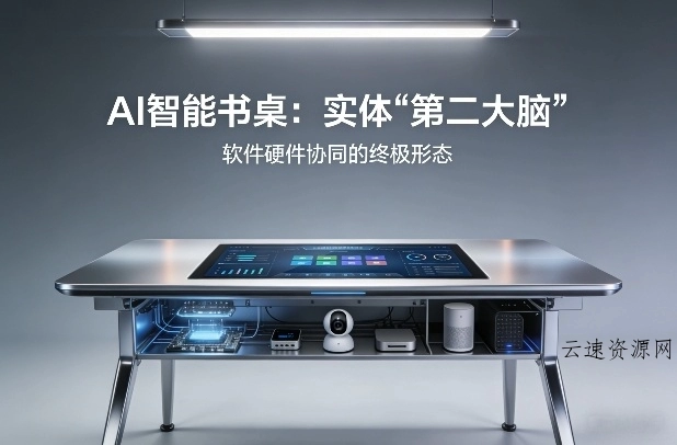 AI智能书桌搭建，构建你的实体“第二大脑”，软件硬件协同的终极形态源码网-手游源码|端游源码|小程序源码|网站模板资源免费分享下载 - 云速资源网多元化资源共享平台