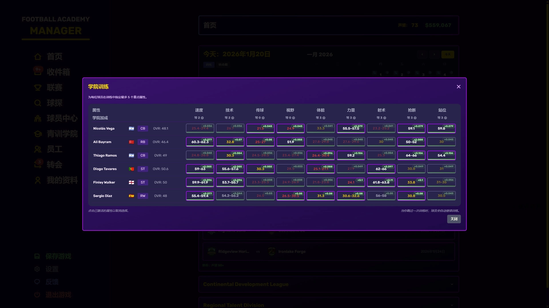 足球青训学院经理/Football Academy Manager