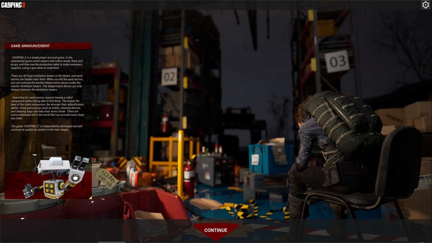 《喘息2》v1.0.0中文版源码网-手游源码|端游源码|小程序源码|网站模板资源免费分享下载 - 云速资源网多元化资源共享平台