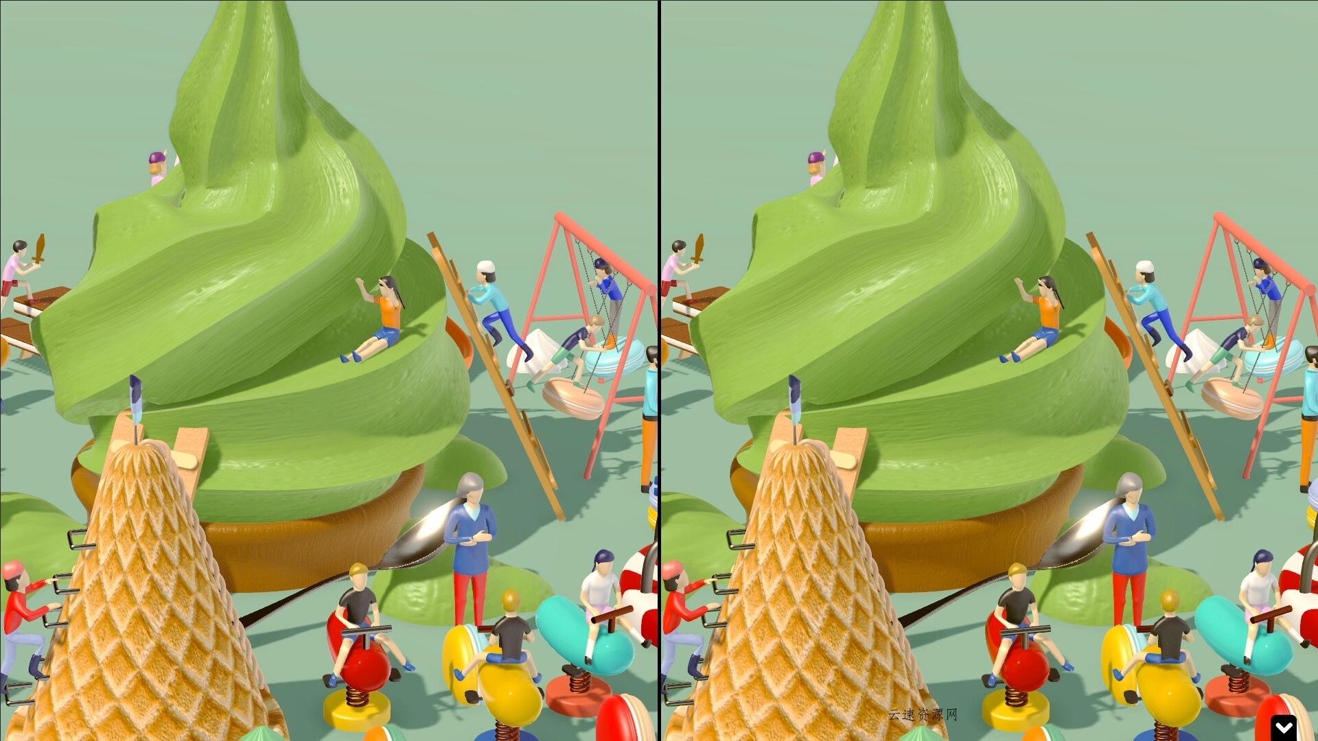 《3D找茬2》中文版源码网-手游源码|端游源码|小程序源码|网站模板资源免费分享下载 - 云速资源网多元化资源共享平台