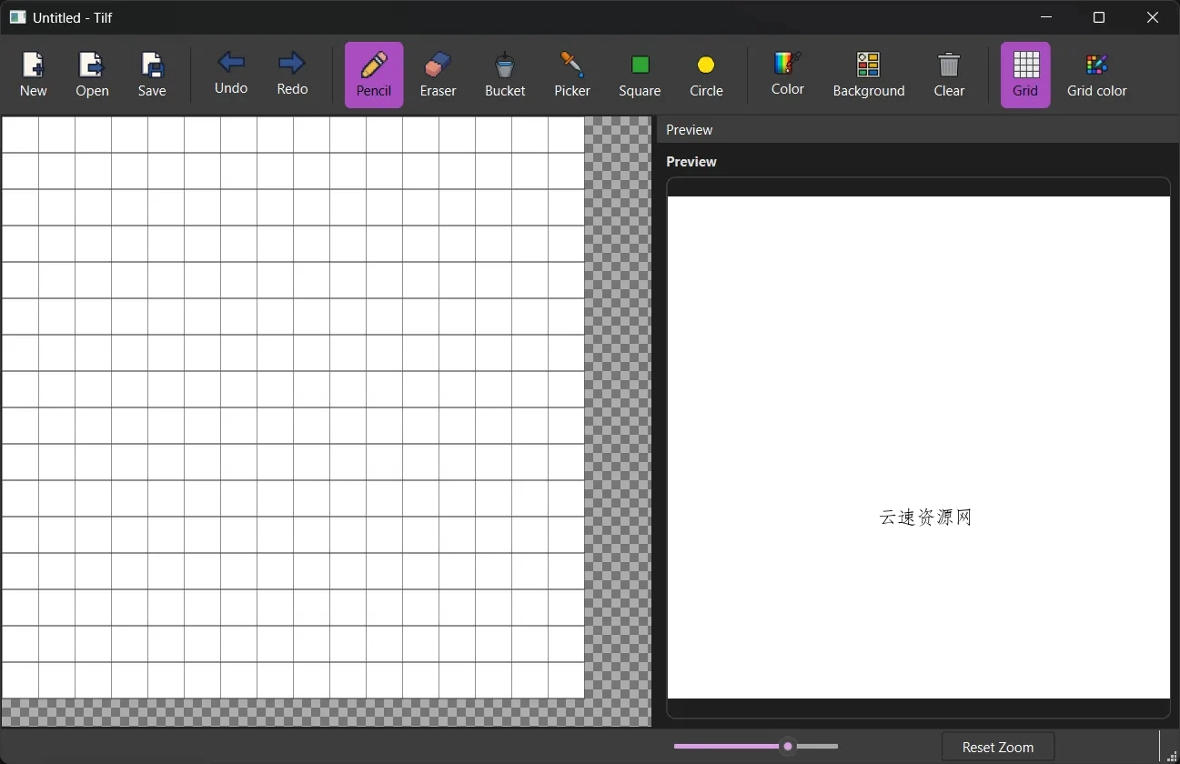 Tilf(开源免费的像素艺术编辑器)源码网-手游源码|端游源码|小程序源码|网站模板资源免费分享下载 - 云速资源网多元化资源共享平台