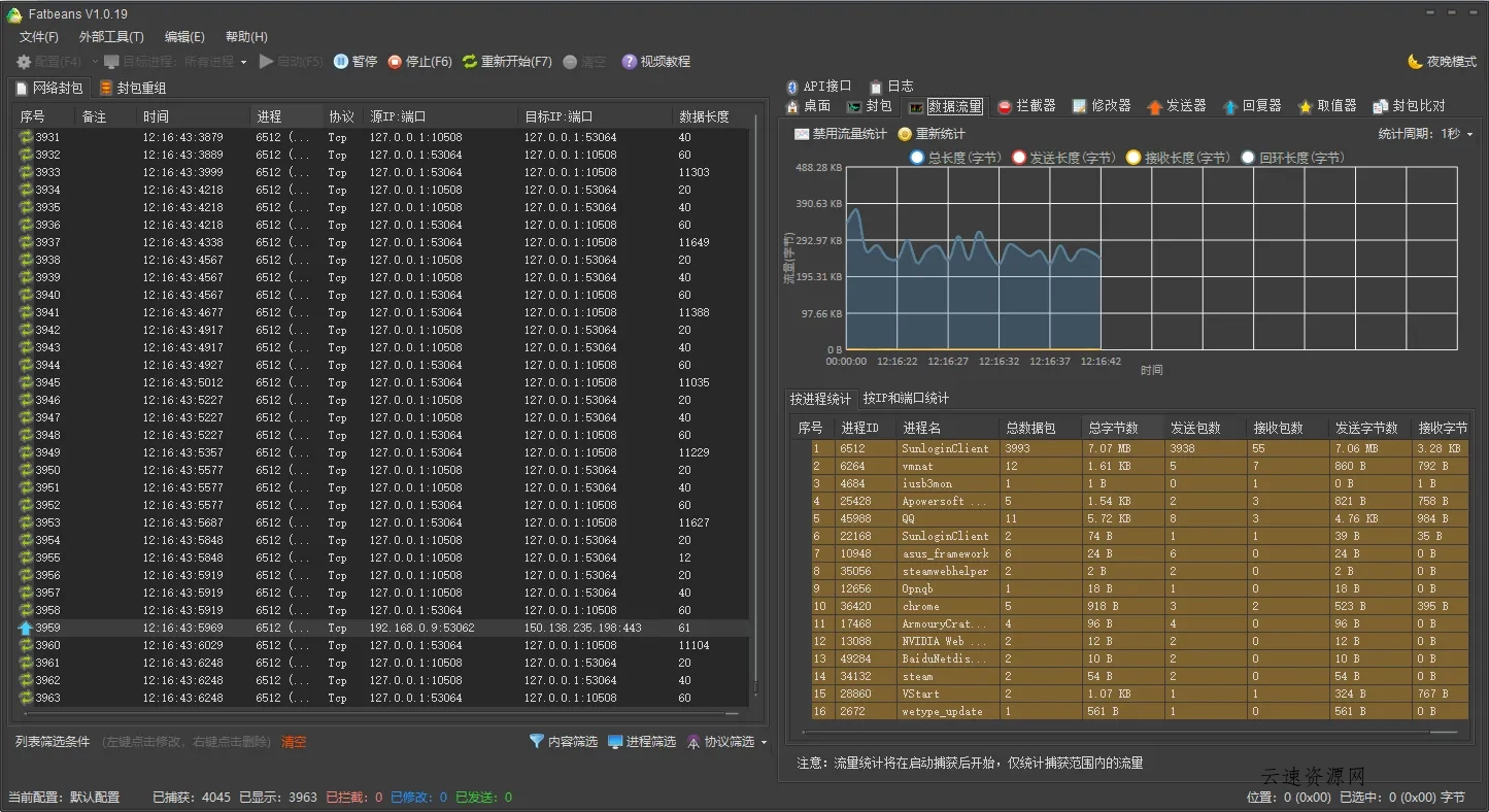 Fatbeans(开源网络调试与抓包软件)源码网-手游源码|端游源码|小程序源码|网站模板资源免费分享下载 - 云速资源网多元化资源共享平台