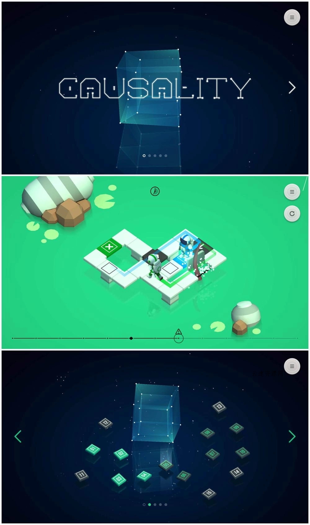 独特的解谜游戏 因果绿化版 - 多元化资源共享平台源码网-手游源码|端游源码|小程序源码|网站模板资源免费分享下载 - 云速资源网多元化资源共享平台