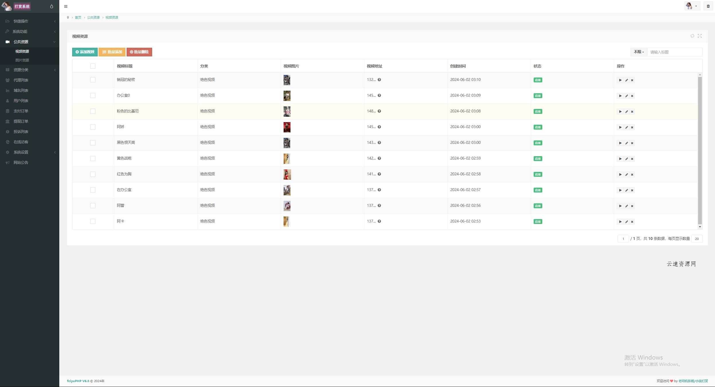 2024最新写真图片视频打赏系统源码全开源无加密完整可用