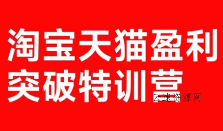 玺承·淘宝天猫盈利突破特训营(25年12月线下课)【音频+字幕】源码网-手游源码|端游源码|小程序源码|网站模板资源免费分享下载 - 云速资源网多元化资源共享平台
