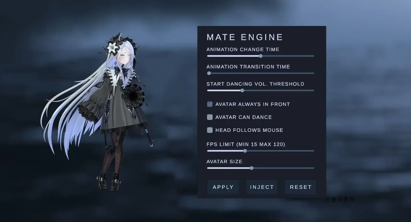 Mate Engine(免费开源的桌面虚拟宠物软件)源码网-手游源码|端游源码|小程序源码|网站模板资源免费分享下载 - 云速资源网多元化资源共享平台