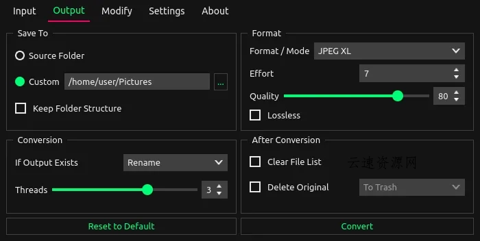 XL Converter(免费开源图片格式转换器)源码网-手游源码|端游源码|小程序源码|网站模板资源免费分享下载 - 云速资源网多元化资源共享平台